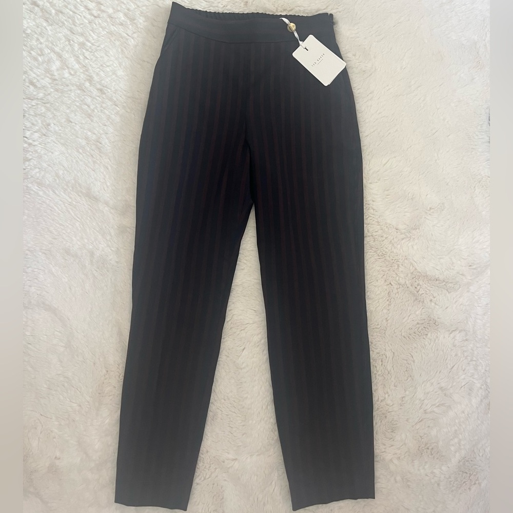 Ted Baker Navy Dress Pants Size: 0 ***NEW w/ TAGS**